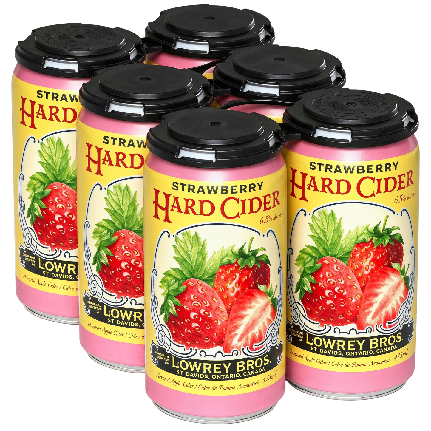 Lowrey Bros. Strawberry Cider- 6 Pack