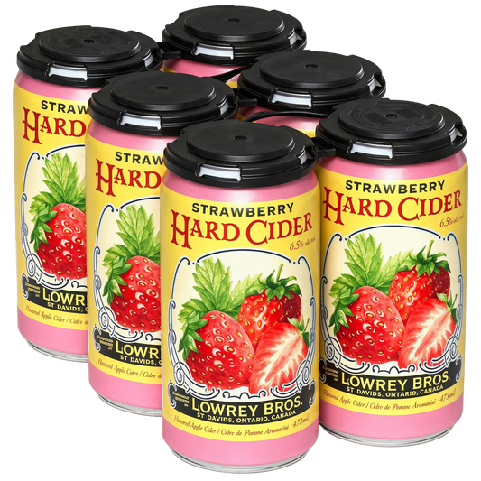 Lowrey Bros. Strawberry Cider - 6 Pack