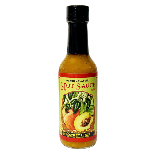 Lowrey Bros. Hot Sauce - Peach Jalapeños